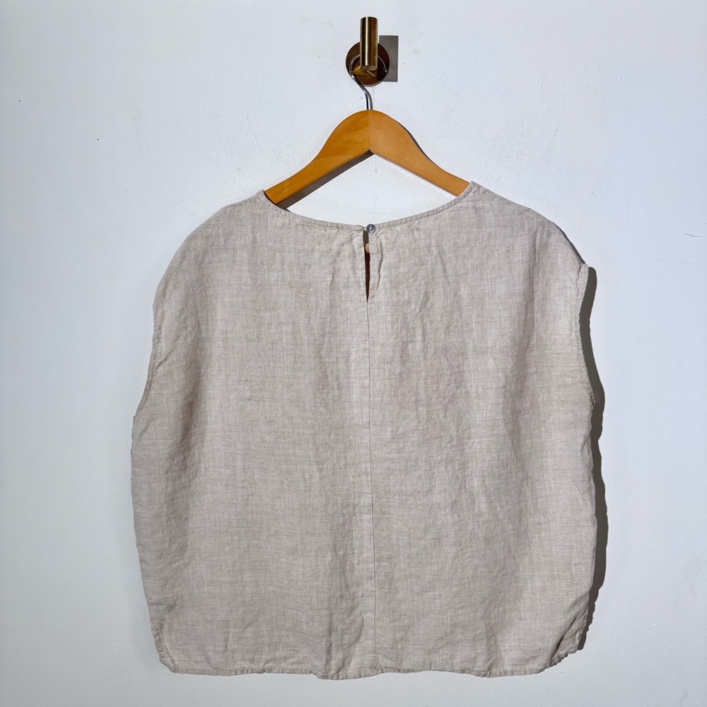 Neuflora Linen Boxy Tank S - Picture 6 of 7